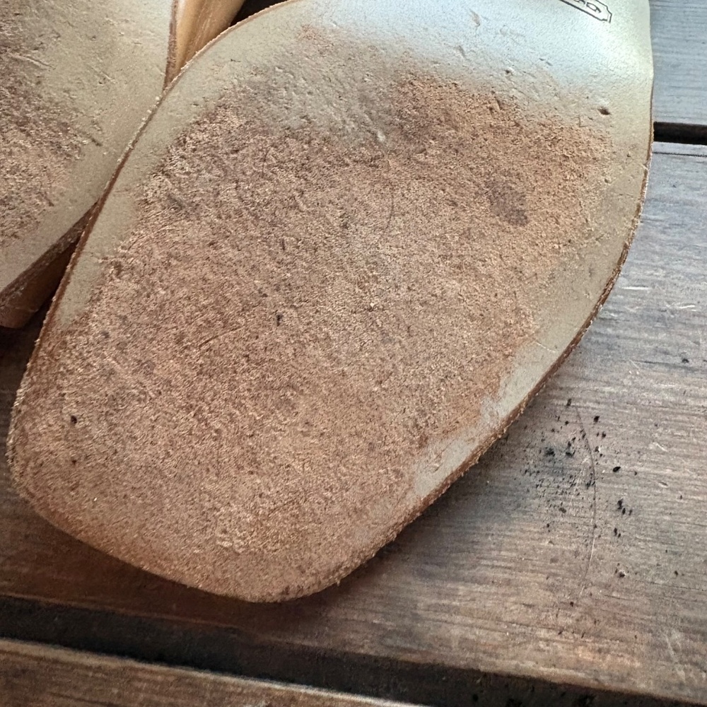 Coach Square Toe Sling Back Sandals - Picture 9 of 11